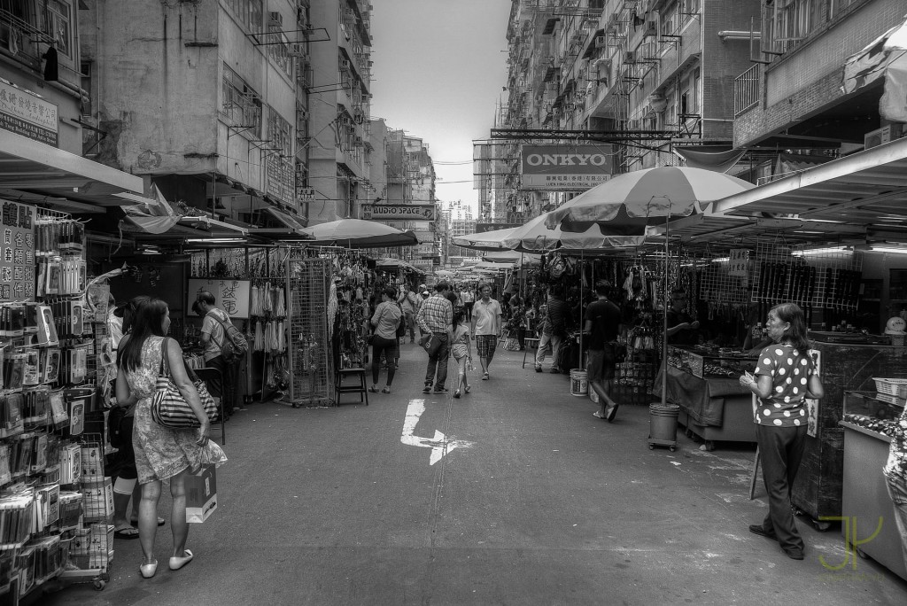 Vendors in Sham Shui Po
