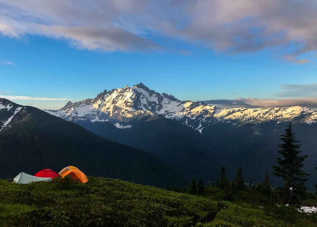 Sunrise on Mt. Shuksan 