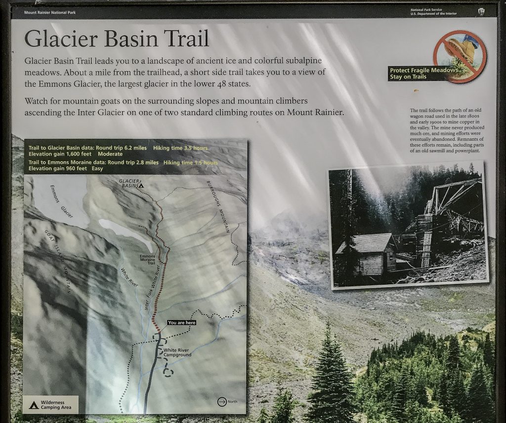 Glacier Basin Trail Head