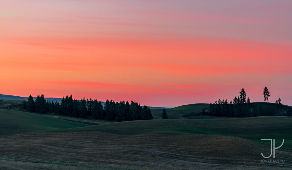 Graceful Sunrises are quite the norm in Palouse