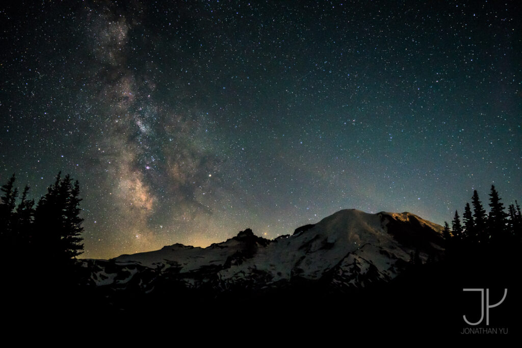 Ranier makes even the brightest of stars look a bit dimmer!