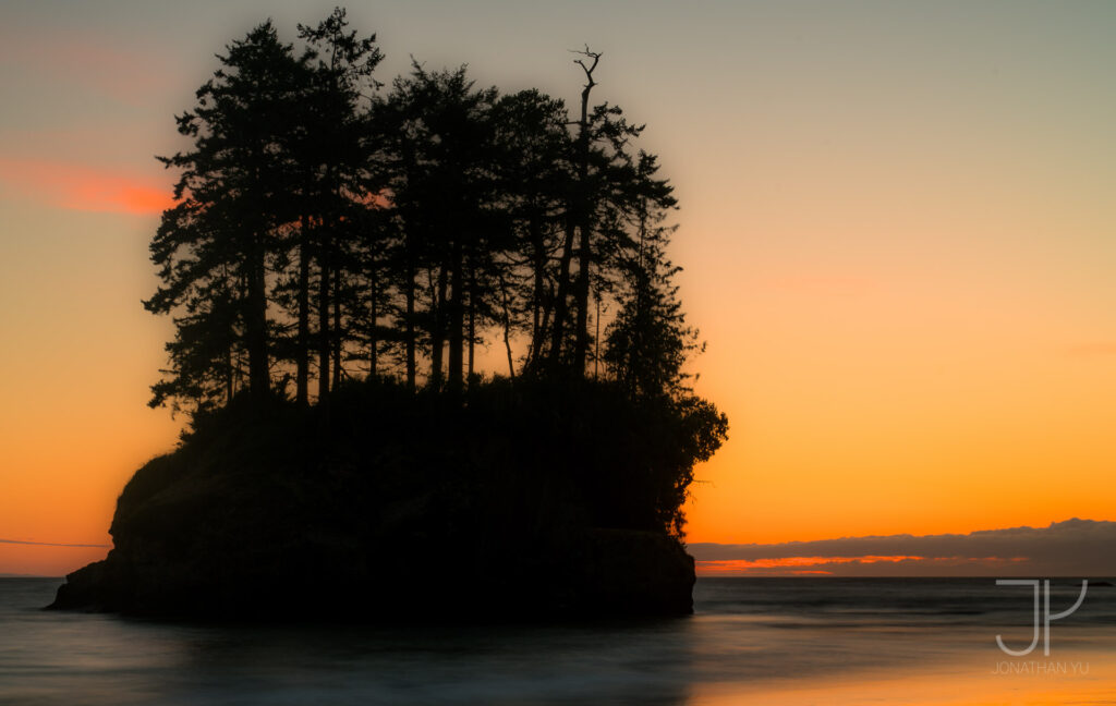 Olympic sun setting on a silhouette - A7RII