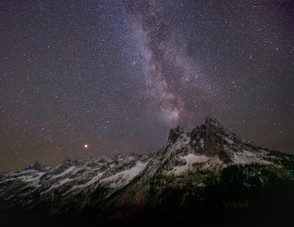 Winter Skies at Washington Pass