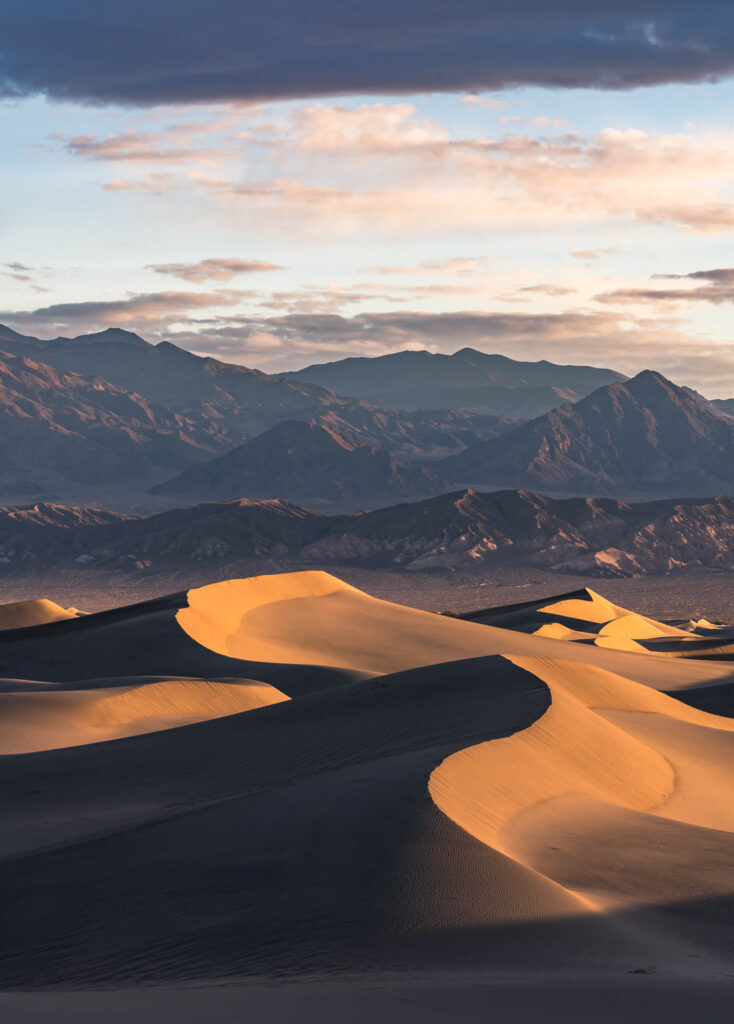 Death Valley Sand Dunes Sunrise