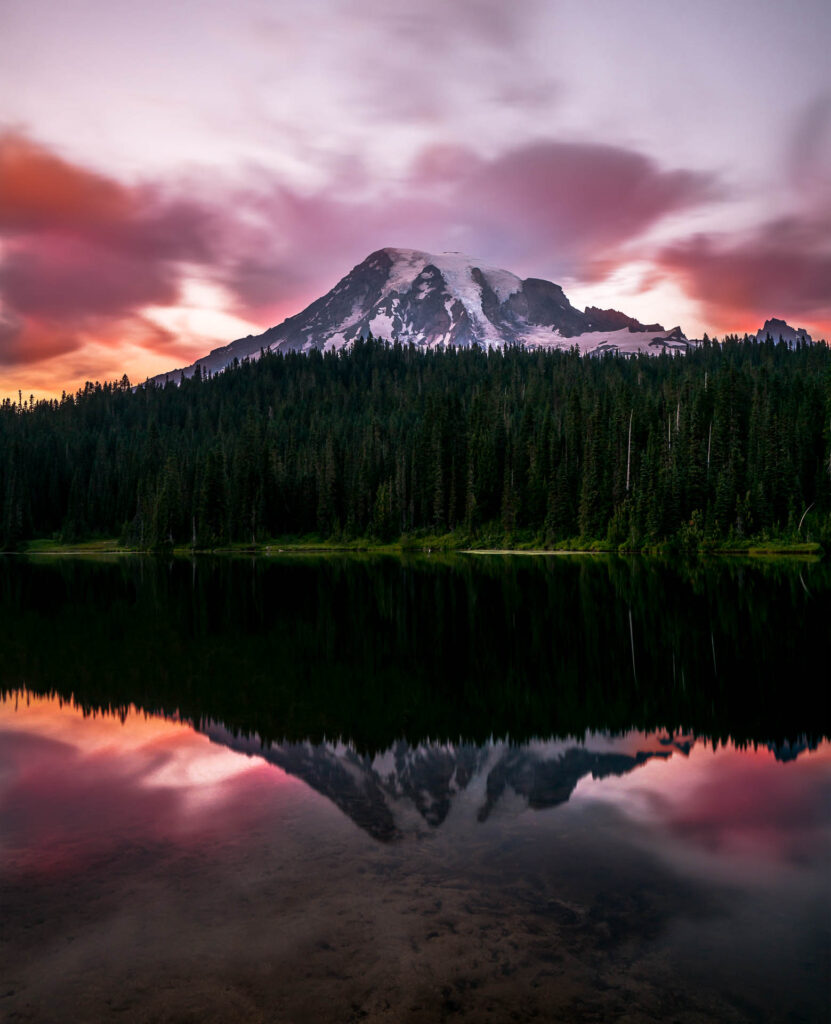 Mount Rainier Sunset