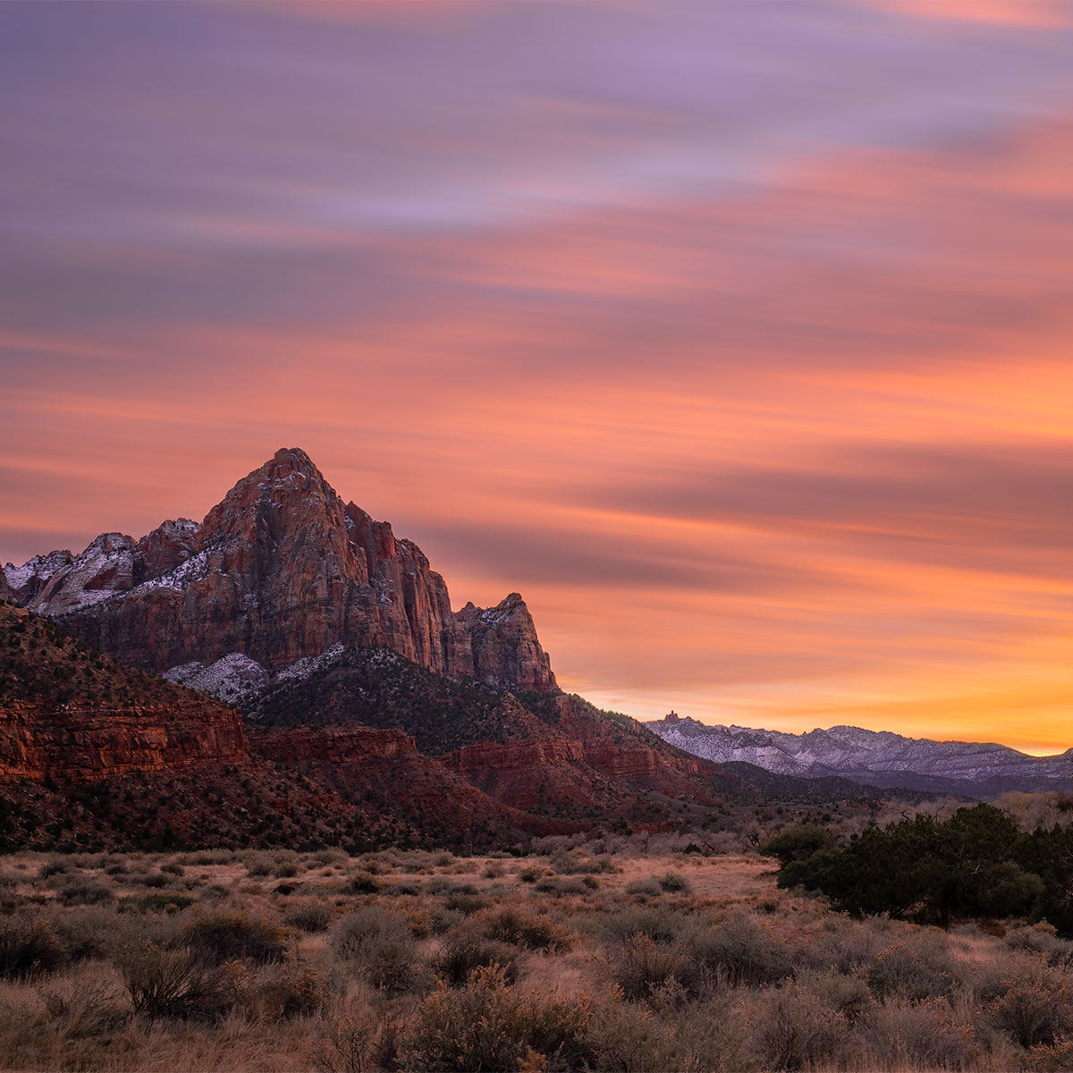 Zion National Park Sunset