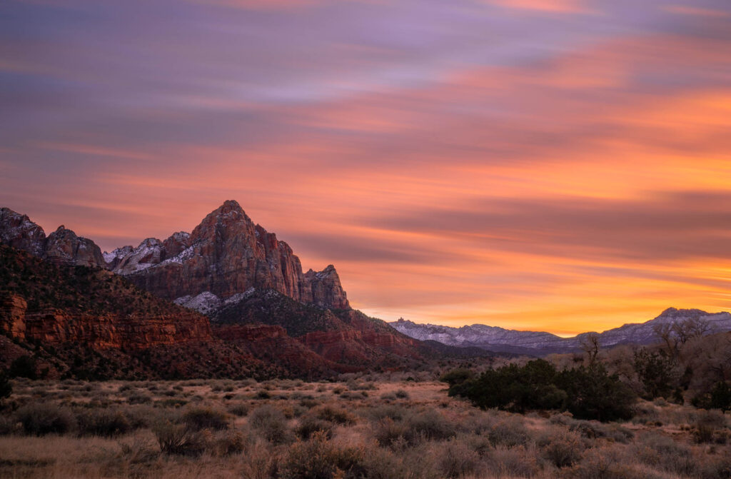 Zion National Park Sunset