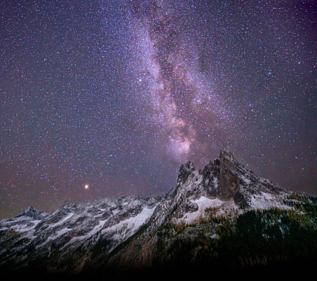 Winter Skies at Washington Pass