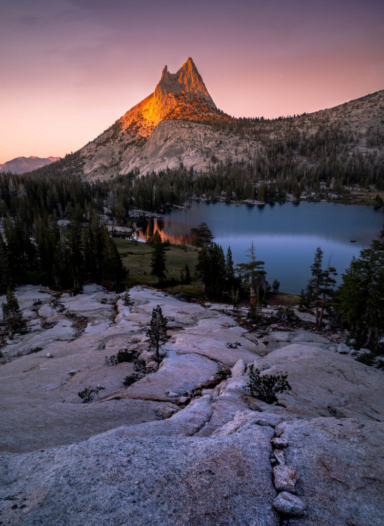 Cathedral Lake Sunset