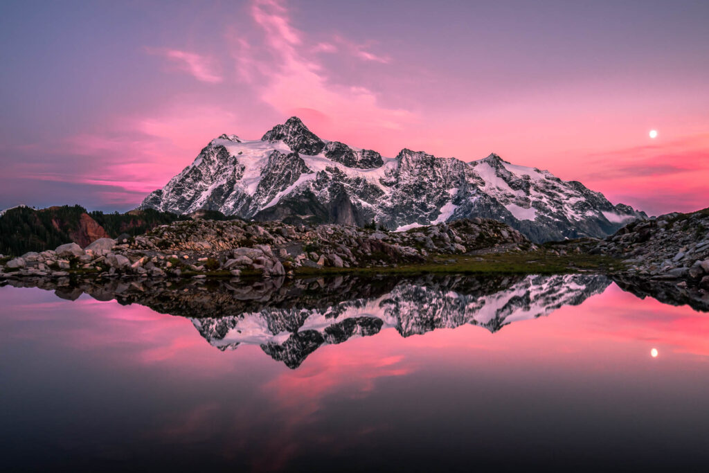 Mount Shuksan Sunset